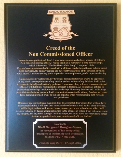 Creed of the NCO