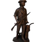P279.5 Small Minuteman statue Price- $139.95