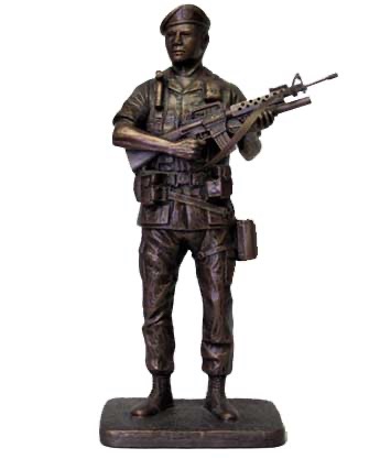 P334 Soldier Wearing Beret statue
Price: $154.95
