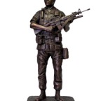 P334 Soldier Wearing Beret statue Price- $145.95
