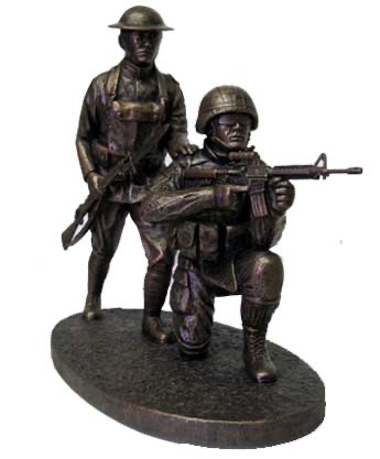 P342 Duty First statue (WW1 & Modern Soldiers)
Price: $230.95