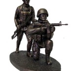 P342 Duty First statue (WW1 & Modern Soldiers) Price- $219.95