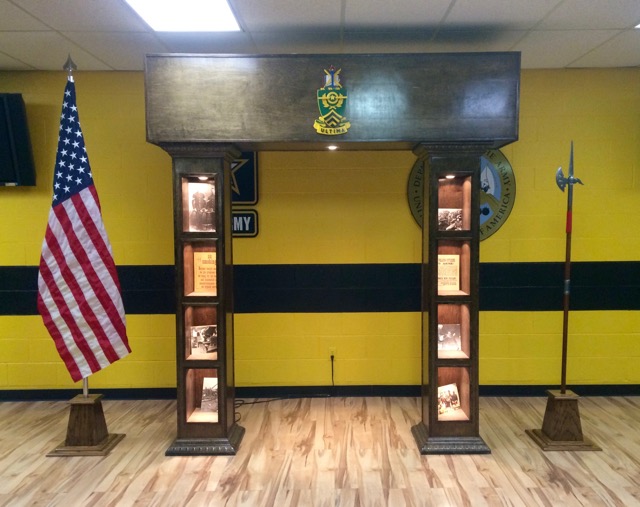 U.S. Army NCO Museum Single Flag Stands Stand